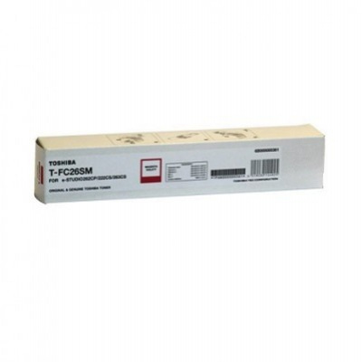 Toshiba TFC26SM, 6B000000555 purpurowy (magenta) toner oryginalny