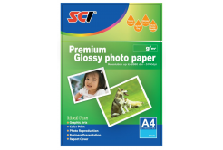SCI GPP-200 Glossy Inkjet Photo Paper, 200g, A4, 20 listů, błyszczący papier fotograficzny