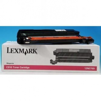Lexmark 12N0769 purpurowy (magenta) toner oryginalny