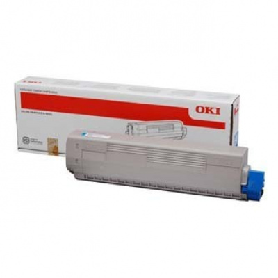 OKI 44844507 błękitny (cyan) toner oryginalny