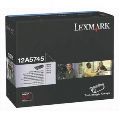 Lexmark 12A5745 czarny (black) toner oryginalny