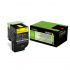 Lexmark 80C2HYE żółty (yellow) toner oryginalny