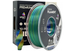 Smart Print FG-S116-E1, 3D filament, PLA Silk, 1,75mm, 1000g, Tri Color, Wielokolorowy (Red, Blue, Green)