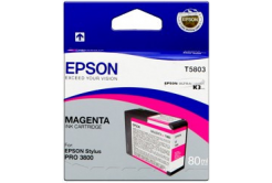Epson T580300 purpurowy (magenta) tusz oryginalna