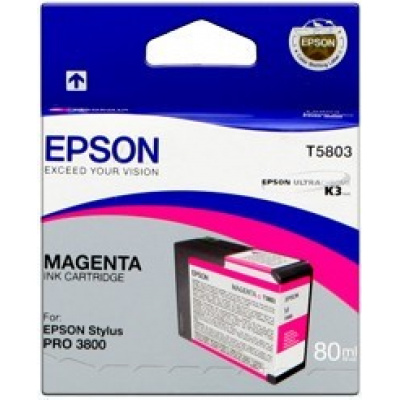Epson T580300 purpurowy (magenta) tusz oryginalna