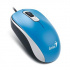 Genius Mysz DX-110 31010116110, 1000DPI, optyczna, 3tl., przewodowy USB, niebieski, standardowa, uniwersalna