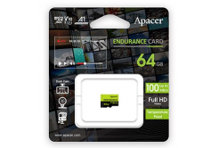 Apacer karta pamięci Endurance, 64GB, micro SDXC, AP64GEDM0D05-R, UHS-I U3 (Class 10), V30, A1