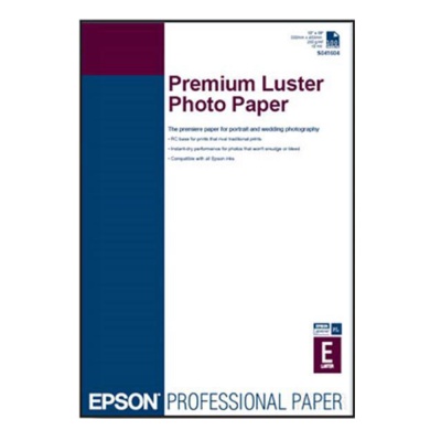 Epson S041785 Premium Luster Photo Paper, papier fotograficzny, błyszczący, biały, A3+, 235 g/m2, 100 szt.