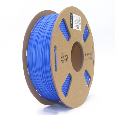 GEMBIRD 3DP-PLA1.75-01-FB, 3D filament, PLA, 1,75mm, 1000g, fluorescencyjny, błękitny