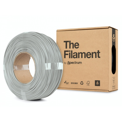 "The Filament" by Spectrum TF-24047, ReFill PLA, 1,75mm, 1000g, Srebrny (Silver aluminium)