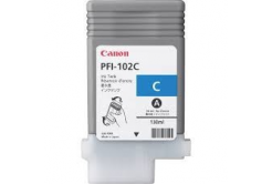 Canon PFI-102C, 0896B001 błękitny (cyan) tusz oryginalna