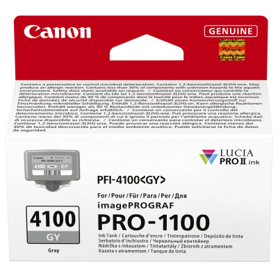 Canon PFI-4100 6783C001 szary (grey) tusz oryginalna