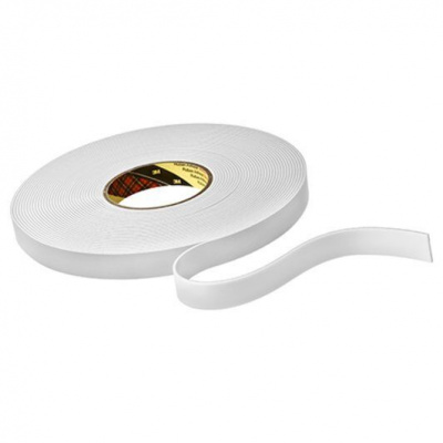 3M 9515W Taśma montażowa dwustronna klejąca, biały, 12 mm x 3 m