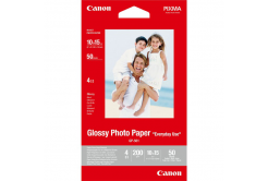 Canon GP-501 Glossy Photo Paper, papier fotograficzny, błyszczący, biały, 10x15cm, 4x6", 210 g/m2, 50 szt., 0775B081