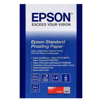 Epson S045006 Standard Proofing Paper, papier fotograficzny, półmat, biały, A2, 205 g/m2, 50 szt.