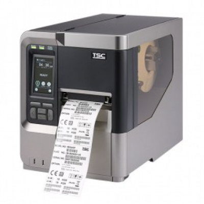 TSC MX241P MX241P-A001-0002, 8 dots/mm (203 dpi), disp., RTC, USB, USB Host, RS232, Ethernet drukarka etykiet