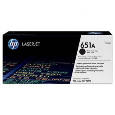 HP 651A CE340A czarny (black) toner oryginalny