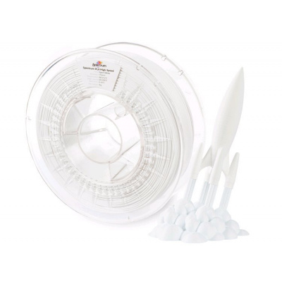 Spectrum 81047 3D filament, PLA High Speed, 1,75mm, 1000g, Biały (Signal white)