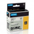 Dymo D1 18444, S0718600, 12mm x 5,5m czarny druk / biały podkład, taśma oryginalna