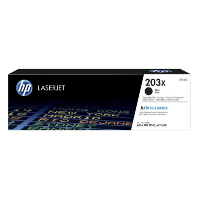 HP 203X CF540X czarny (black) toner oryginalny