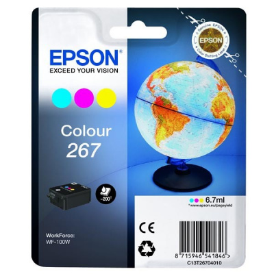 Epson 267 C13T26704010 kolorowa (color) tusz oryginalna