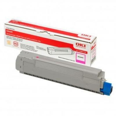 OKI 43487710 purpurowy (magenta) toner oryginalny