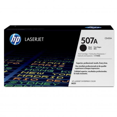 HP 507A CE400A czarny (black) toner oryginalny