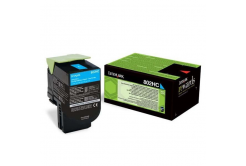 Lexmark 80C2HC0 błękitny (cyan) toner oryginalny