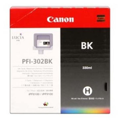 Canon PFI-302B, 2216B001 foto czarny (photo black) tusz oryginalna