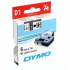 Dymo D1 43610, S0720770, 6mm x 7m czarny druk / przezroczysty podkład, taśma oryginalna
