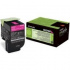 Lexmark 80C2HM0 purpurowy (magenta) toner oryginalny