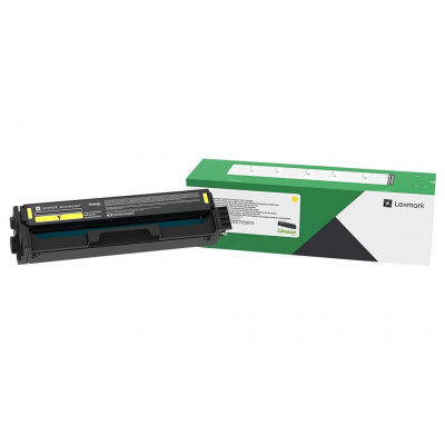 Lexmark C332HY0 żółty (yellow) toner oryginalny