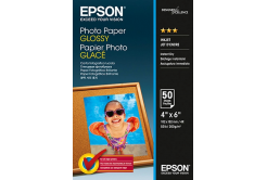 Epson S042547 Premium Glossy Photo Paper, papier fotograficzny, błyszczący, biały, 10x15cm, 200 g/m2, 50 szt.