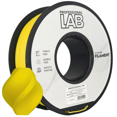 Professional Lab FG-P86-E1, 3D filament, PLA, 1,75mm, 1000g, Żółty (Meta yellow)