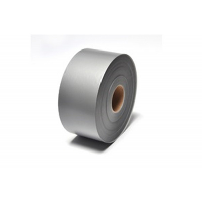 3M 7848 Materiały do drukarek etykiet, matowy, srebrny/czarny,  120 mm, 1 m