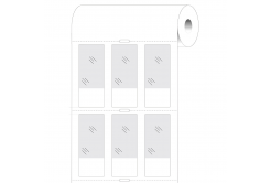 Brady BPT-511-427 / 236987, etykiety papierowe termiczne, 25.40 mm x 63.50 mm