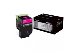 Lexmark 80C0S30 purpurowy (magenta) toner oryginalny