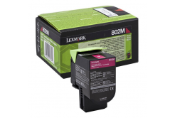 Lexmark 80C20ME purpurowy (magenta) toner oryginalny