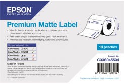 Epson C33S045534 label roll, normal paper, 76x51mm