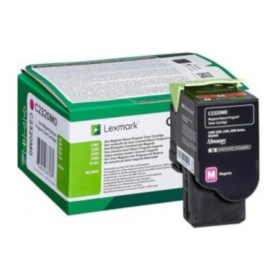 Lexmark C2320M0 purpurowy (magenta) toner oryginalny