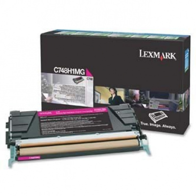 Lexmark C748H1MG purpurowy (magenta) toner oryginalny