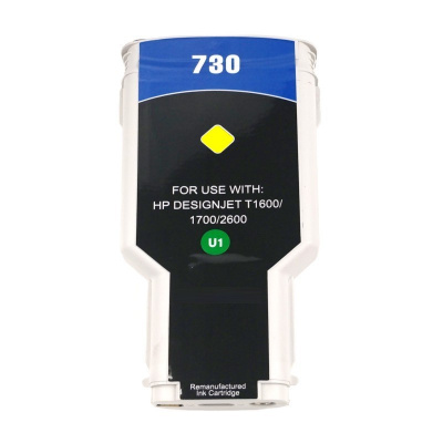 Kompatibilní cartridge s HP 730 P2V70A żółty (yellow)
