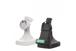 RAM Mounts GDS Uni-Conn Stand Docking Station with Key Locking (Right) - Rotatable & Tiltable - RJ45 Connection & Dual USB-A - PoE (Power over Ethernet) - Gray