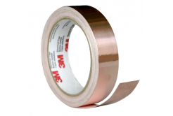 3M 1181 Měděná vodivá lepicí páska, tl. 0,066 mm 25 mm x 16,5 m