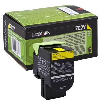 Lexmark 70C2XY0 żółty (yellow) toner oryginalny
