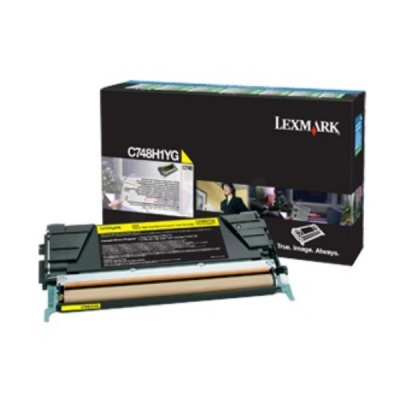 Lexmark C748H3YG żółty (yellow) toner oryginalny