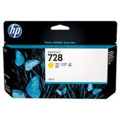 HP 728 F9J65A żółty (yellow) tusz oryginalna