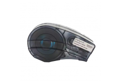 Brady M21-125-C-342-WT, 6 mm x 2,13 m, czarny druk / biały podkład, taśma zamiennik