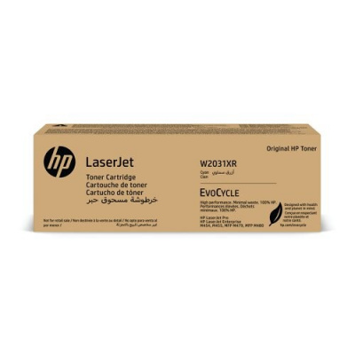 HP 415X W2031XR błękitny (cyan) toner oryginalny