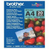 Brother Photo Paper Glossy BP71GA4, 260 g/m2, A4, 20szt., błyszczący, atramentowy, biały, papier fotograficzny